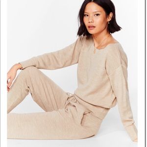 Matching lounge set from Nasty Gal